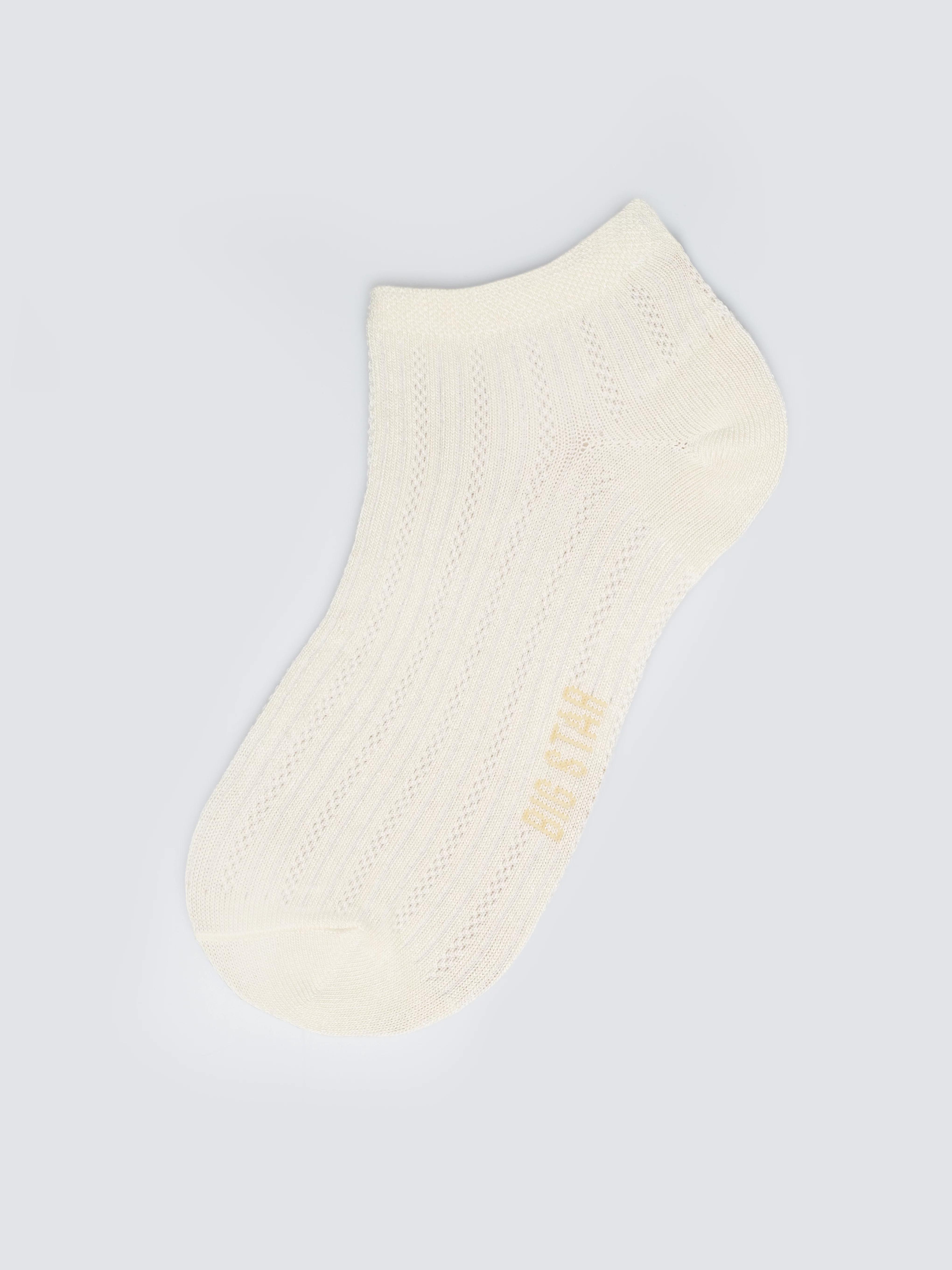 Stopki damskie ażurowe białe Holiana 100