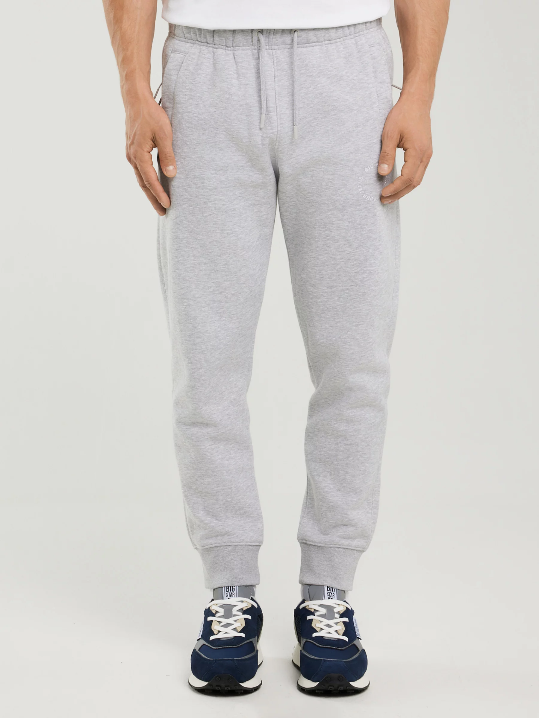 Spodnie męskie dresowe szare Kersyn 901/ Ajron 901