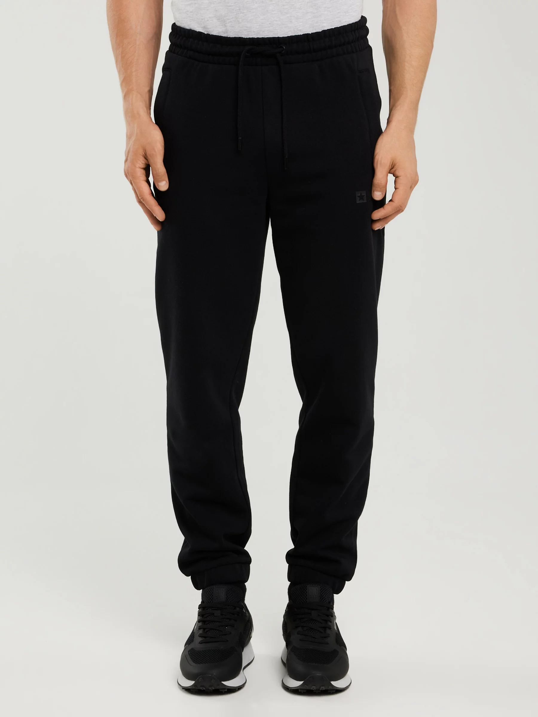 Spodnie męskie dresowe czarne Brutus 906