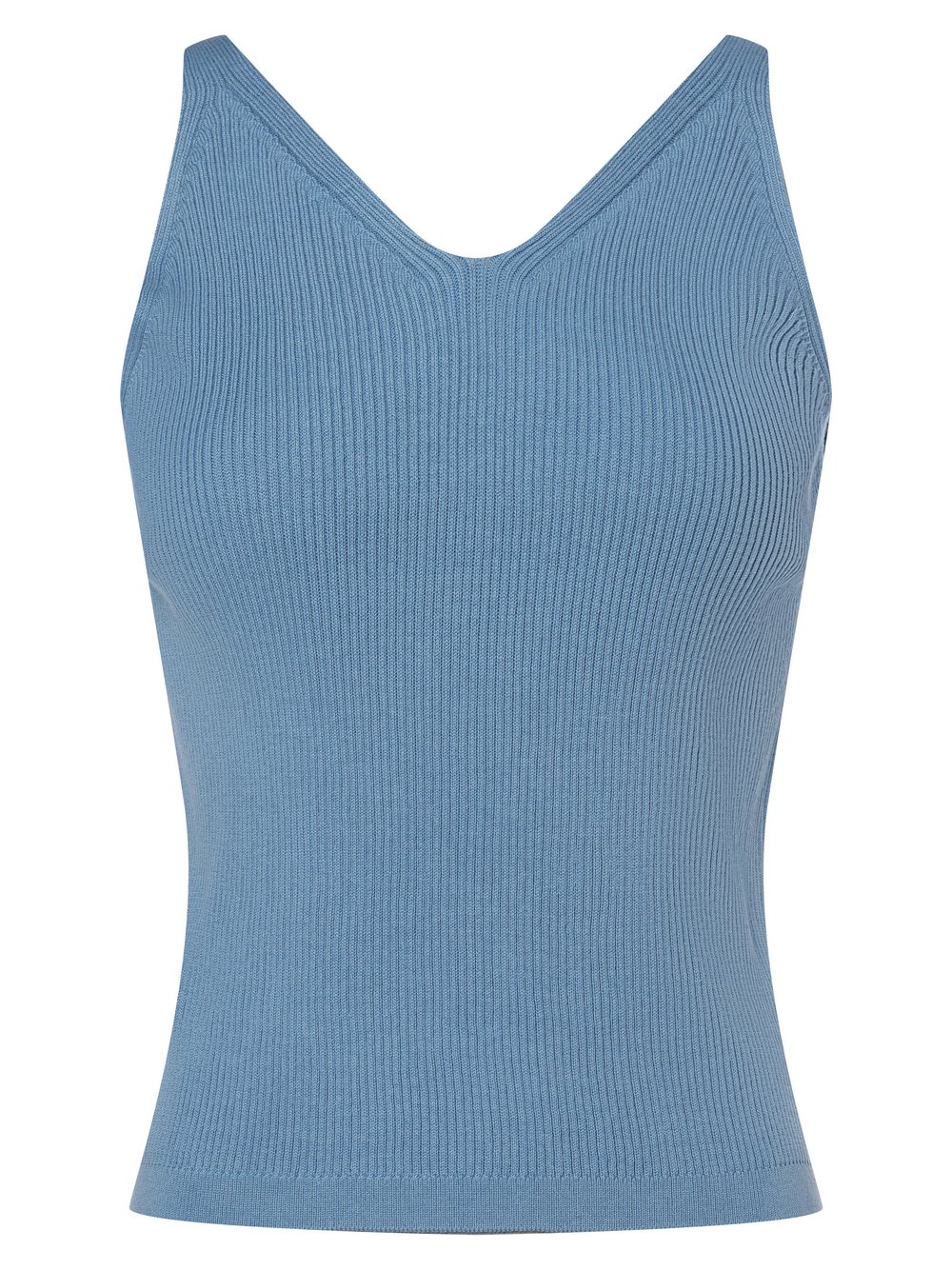 Marie Lund Top damski Kobiety Bawełna niebieski jednolity, XS