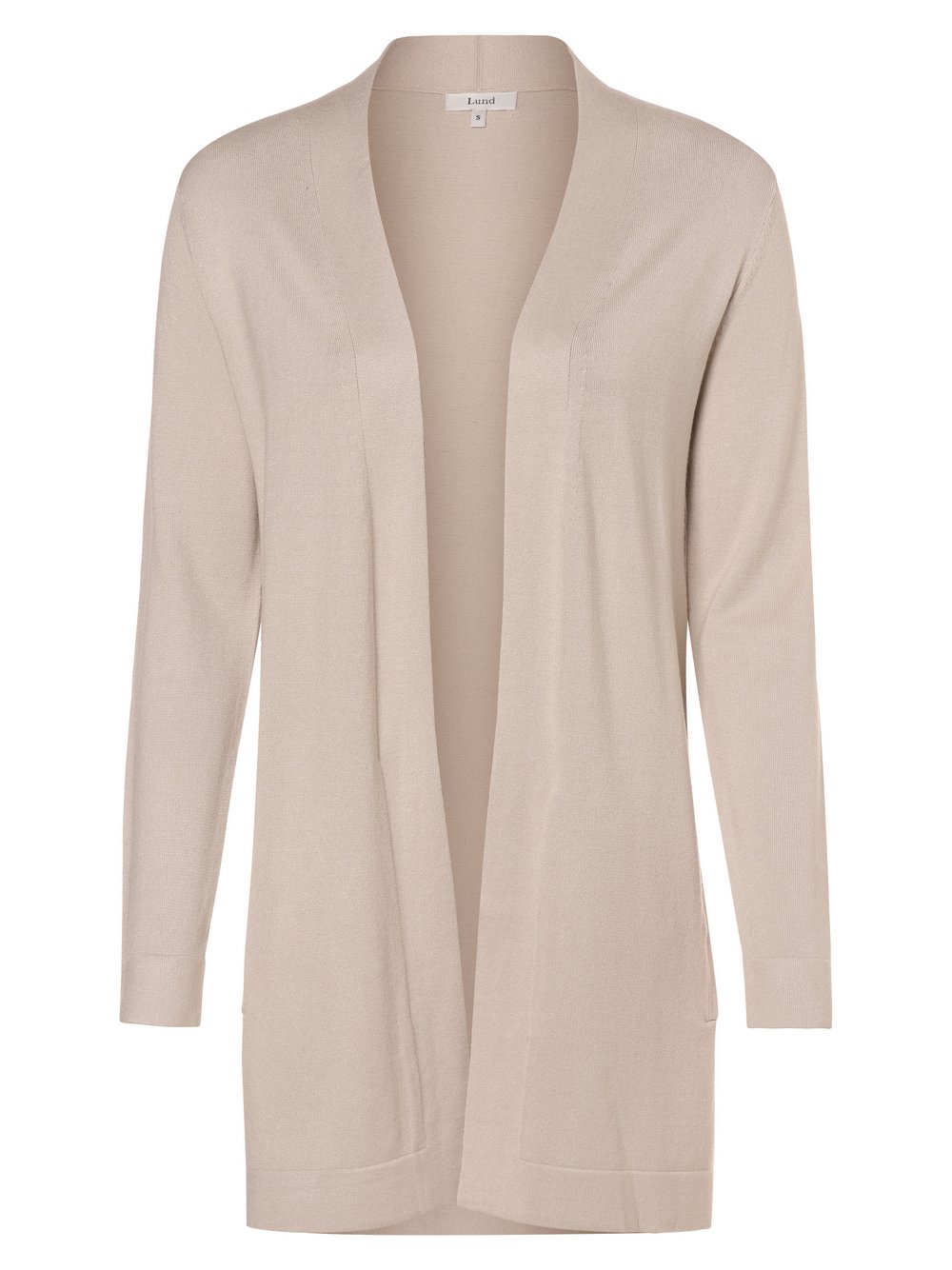 Lund Damski rękaw z dzianiny Kobiety beżowy jednolity, XL