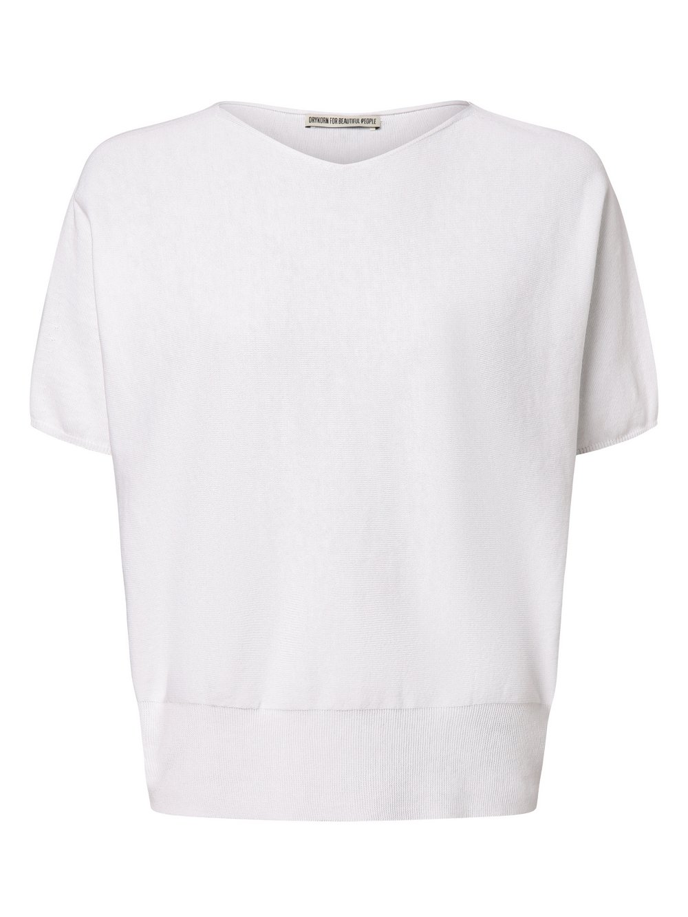 Drykorn Sweter damski - Someli Kobiety drobna dzianina biały jednolity, XS