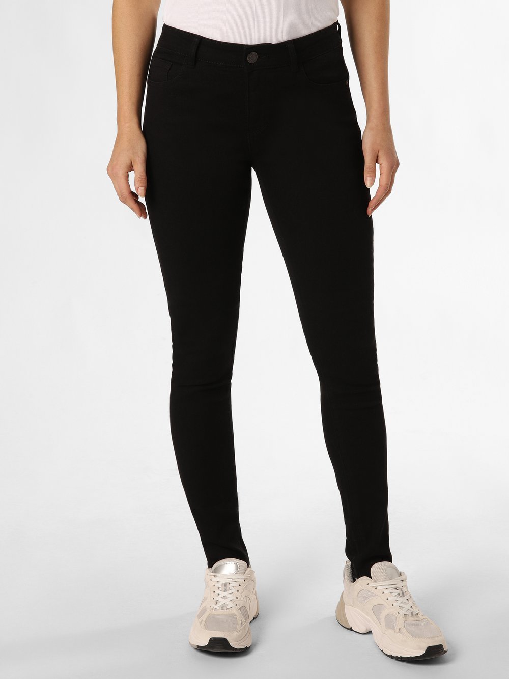 Noisy May Dżinsy - Jen Kobiety czarny jednolity, 30-32