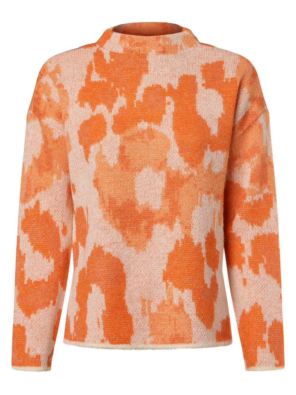 zero Sweter damski Kobiety Sztuczne włókno pomarańczowy|wielokolorowy wzorzysty, 44