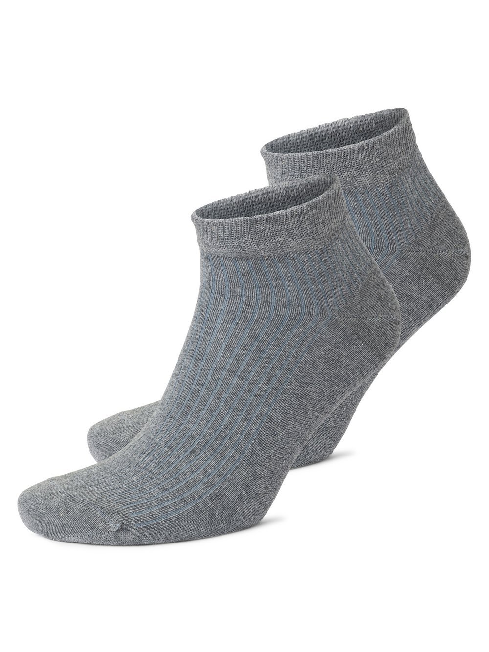 Nils Sundström Skarpety w 2-paku Mężczyźni Bawełna szary jednolity, 39-42