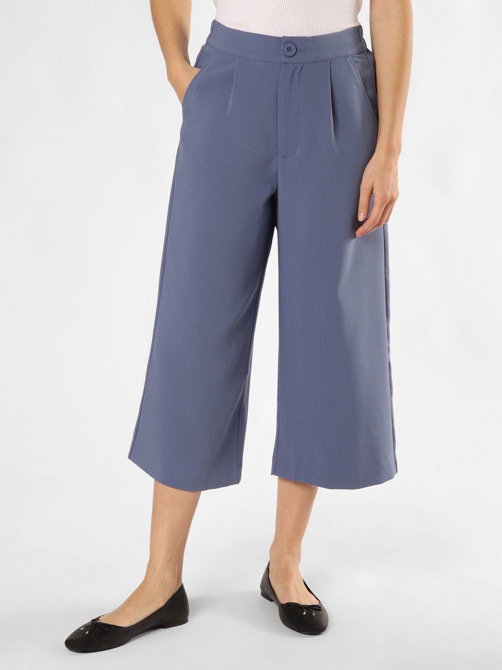 Marie Lund Spodnie Kobiety niebieski jednolity, 34