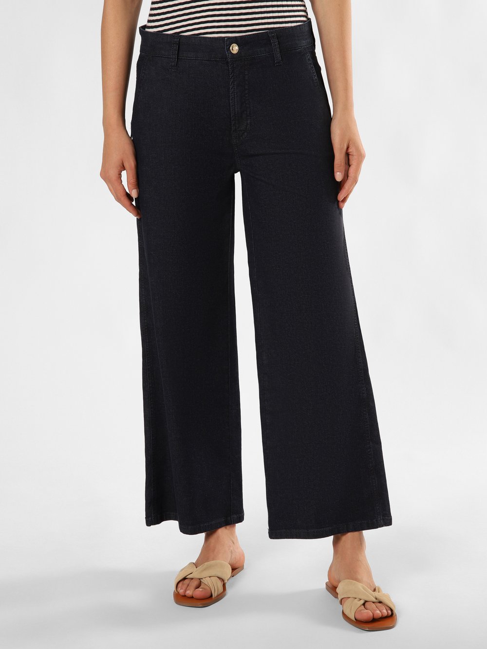 Cambio Dżinsy - Alek Kobiety Bawełna niebieski jednolity, 34