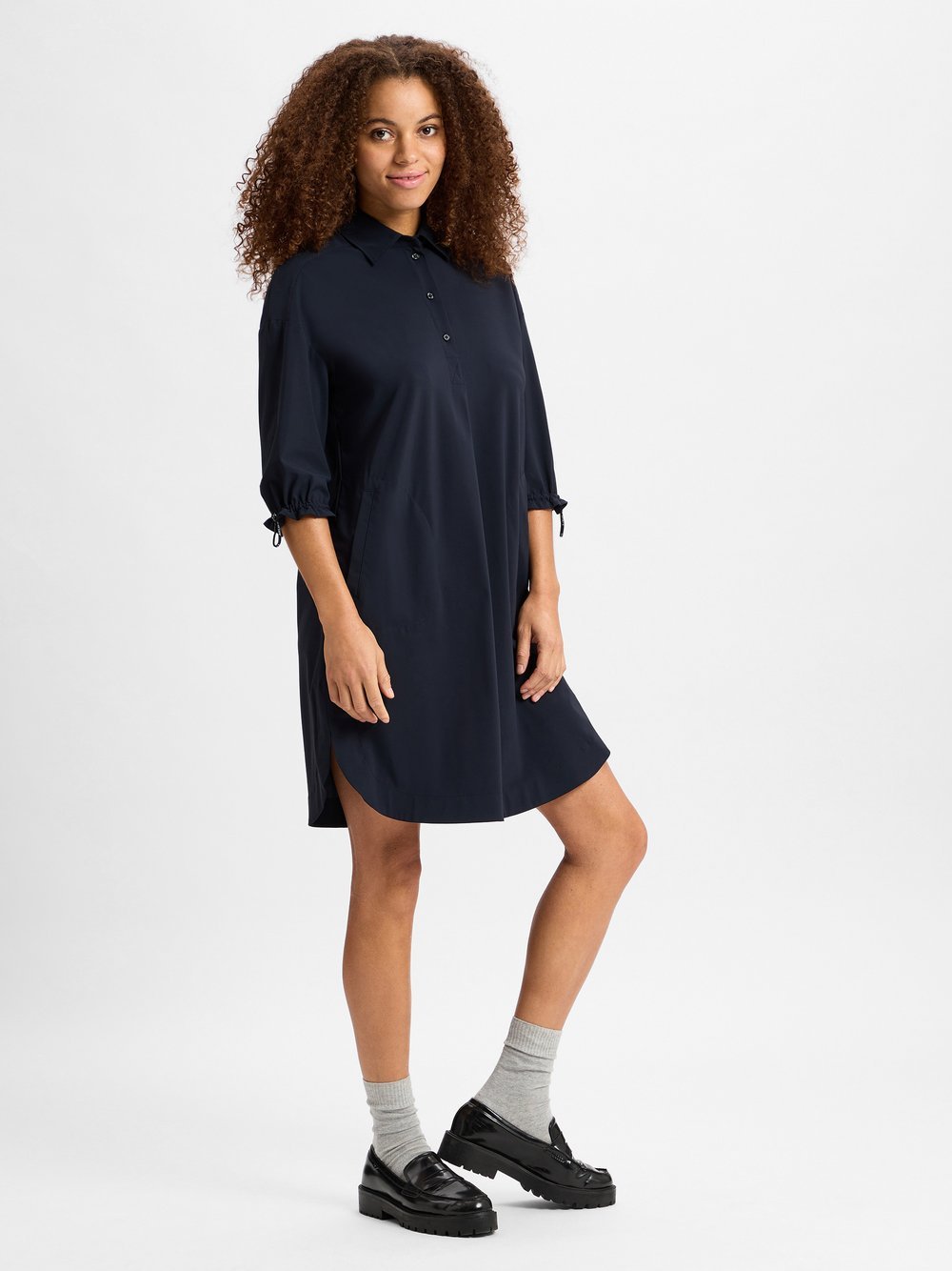 Marc Cain Sports Damska sukienka na co dzień Kobiety niebieski jednolity, 36