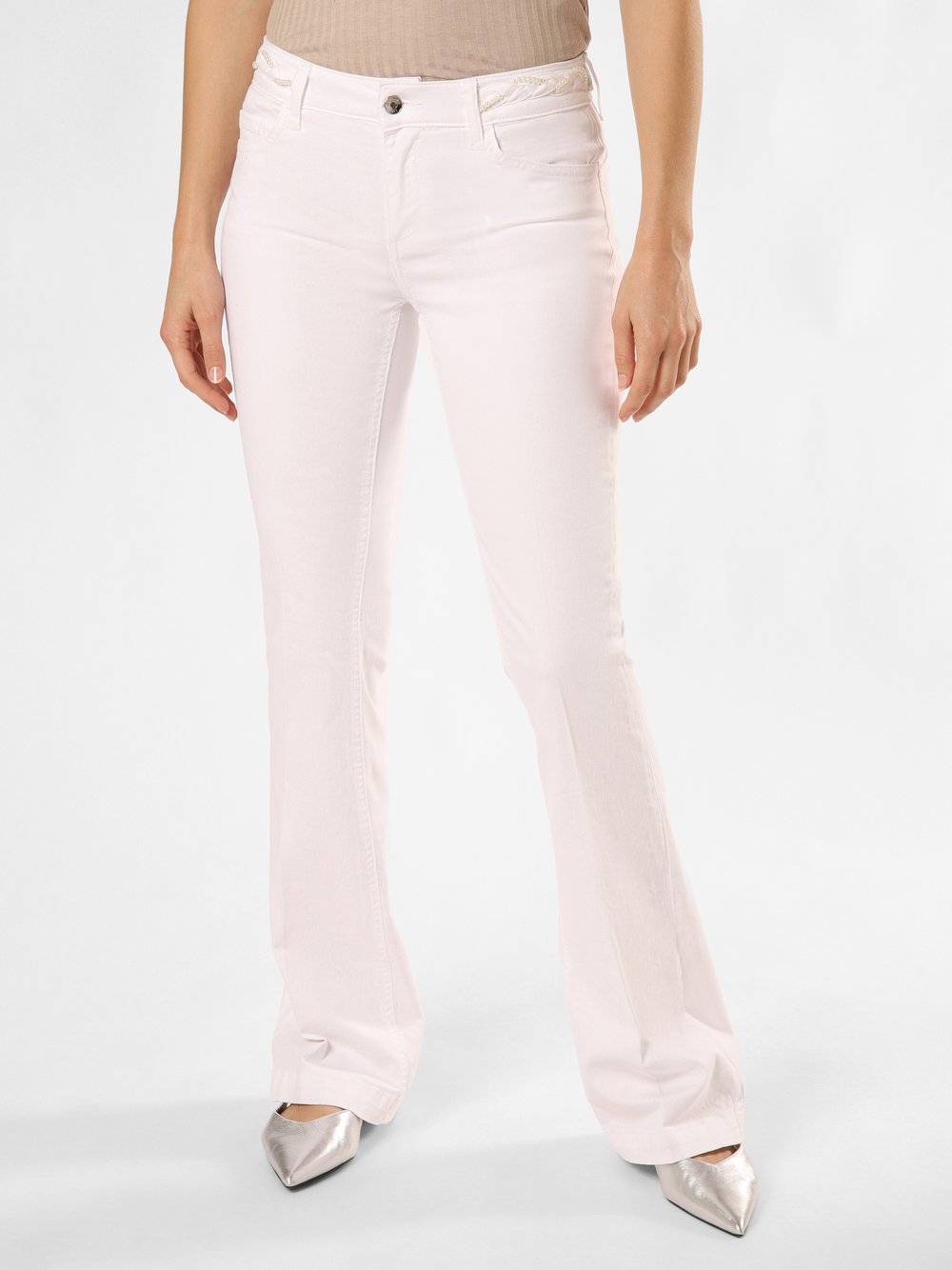 Liu Jo Collection Dżinsy Kobiety Bawełna biały jednolity, 31