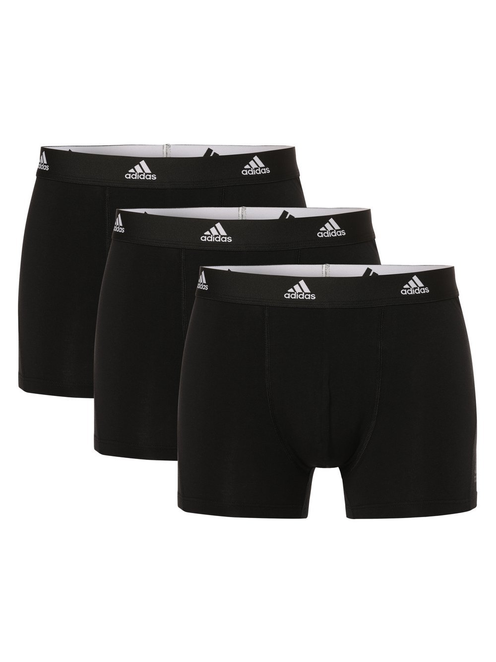 adidas Performance Bokserki pakowane po 3szt. Mężczyźni Bawełna czarny jednolity, XL