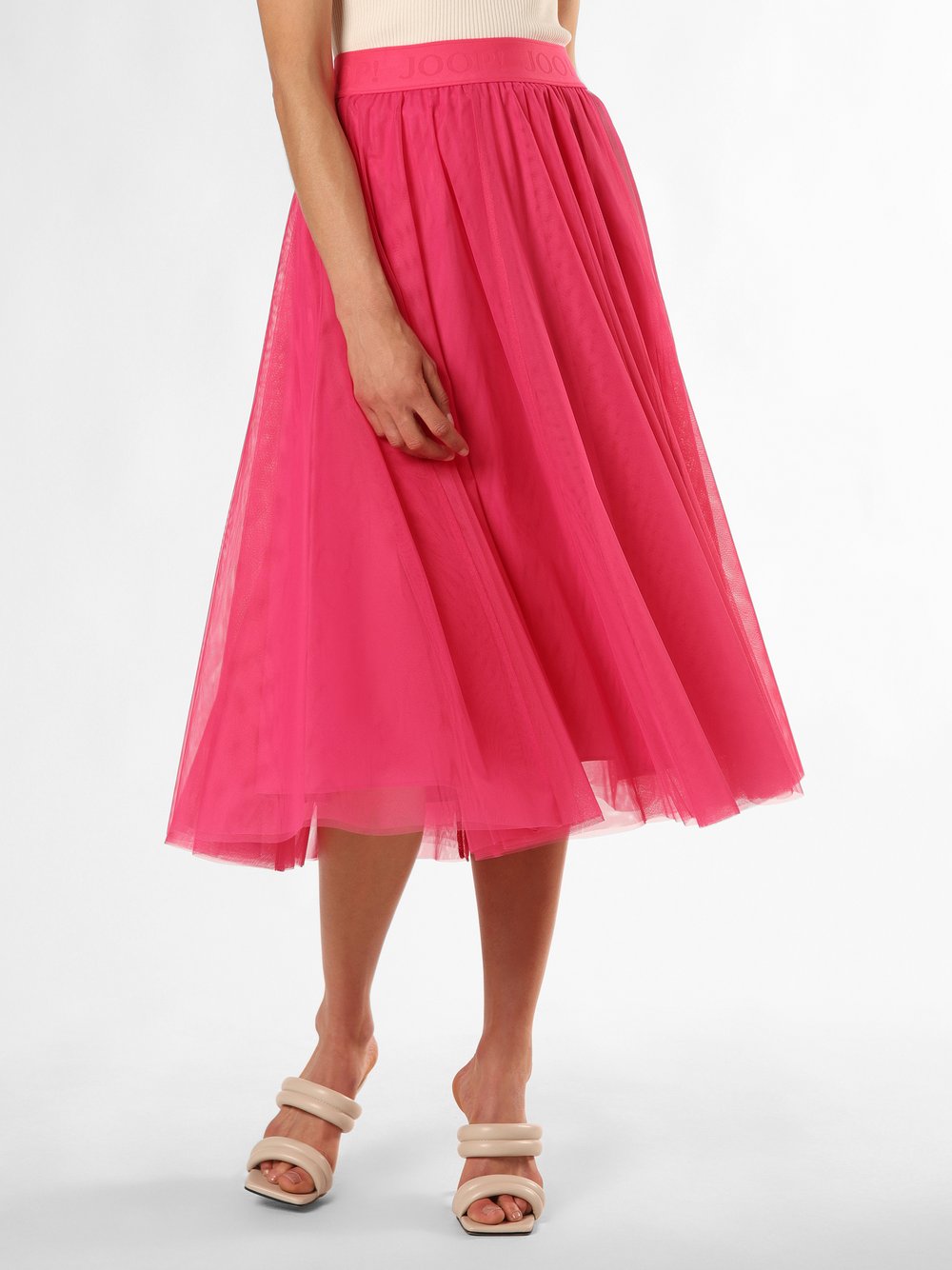 JOOP! Spódnica damska Kobiety wyrazisty róż jednolity, 38