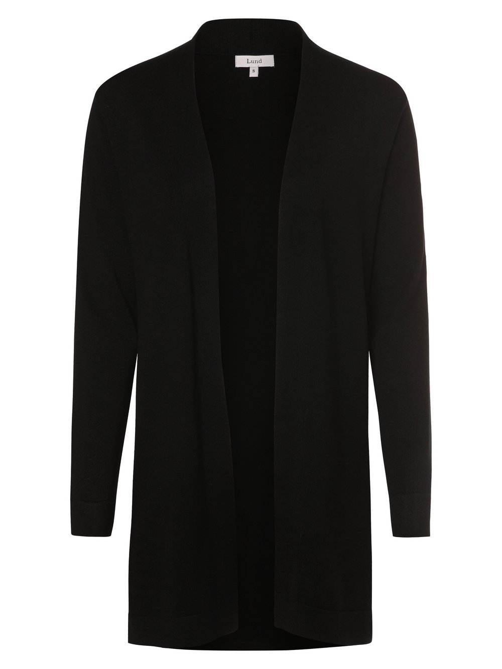 Lund Damski rękaw z dzianiny Kobiety czarny jednolity, L