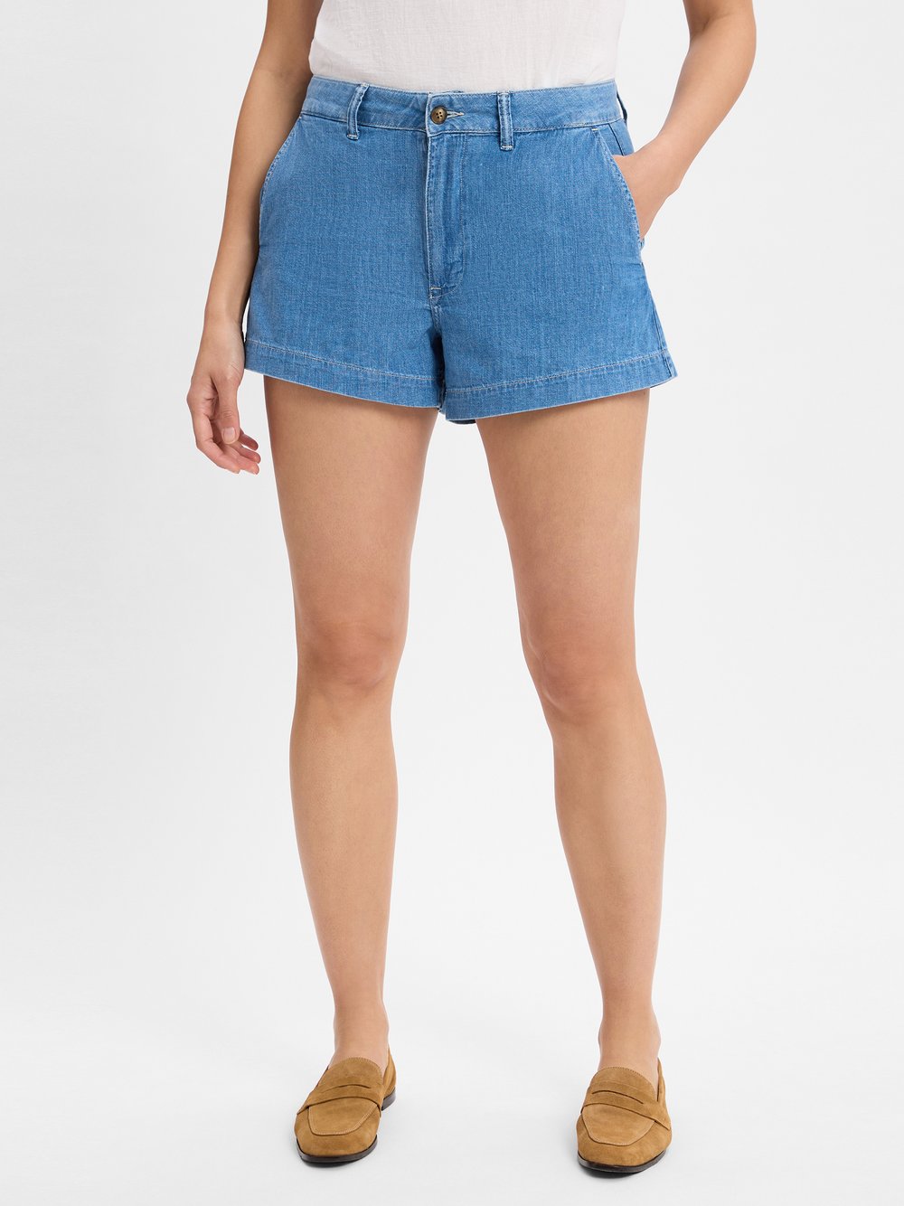 Polo Ralph Lauren Spodenki jeansowe Kobiety Bawełna niebieski jednolity, 36