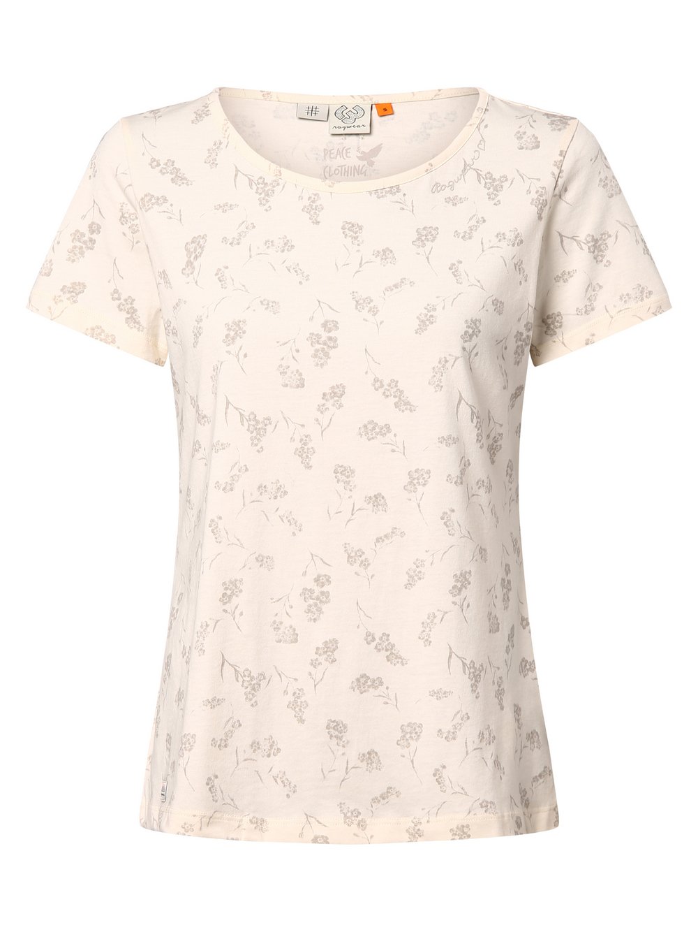 Ragwear Koszulka damska - Mintt Kobiety beżowy wzorzysty, L