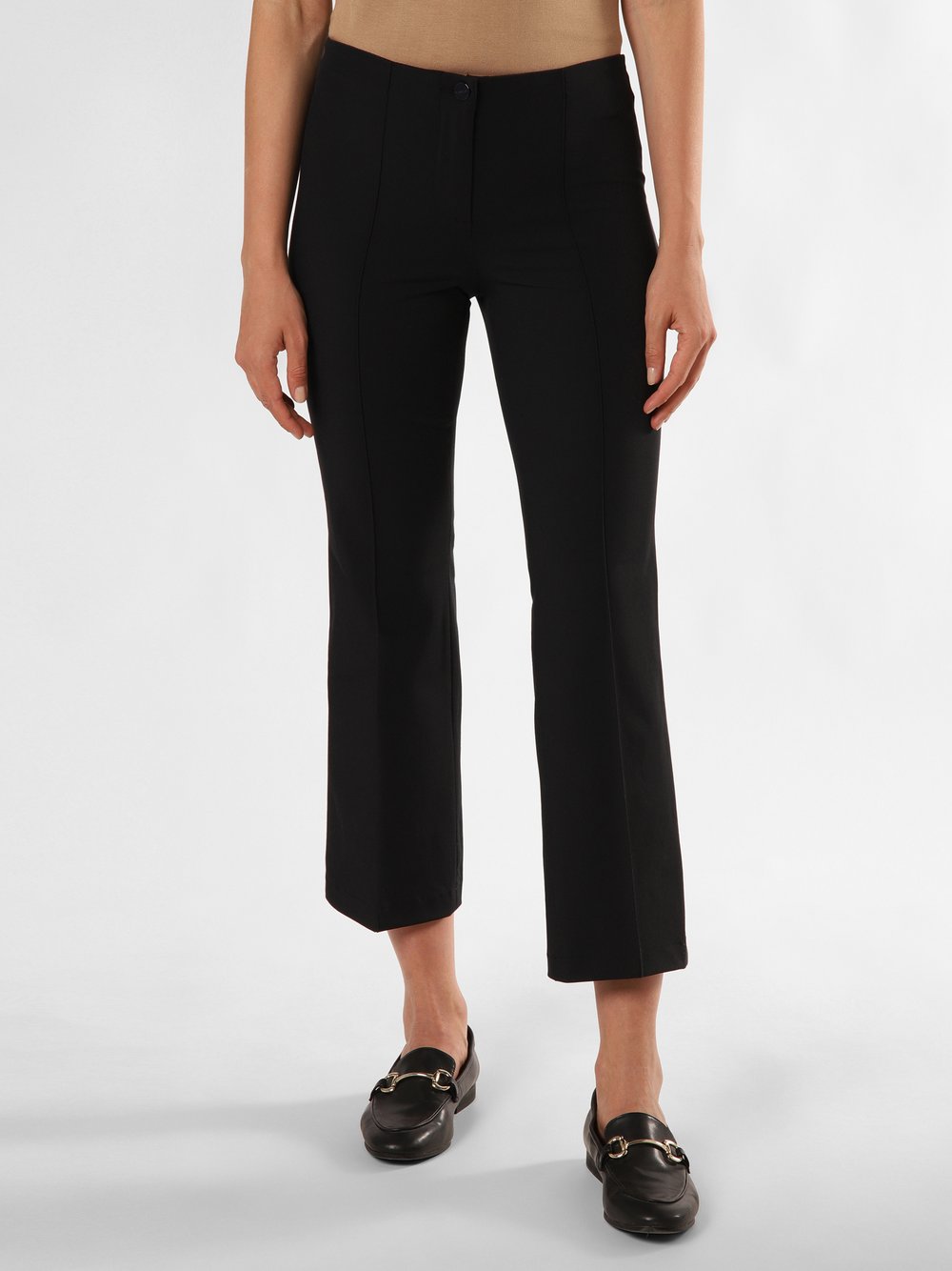 Cambio Spodnie - Ros Kobiety Sztuczne włókno niebieski jednolity, 34