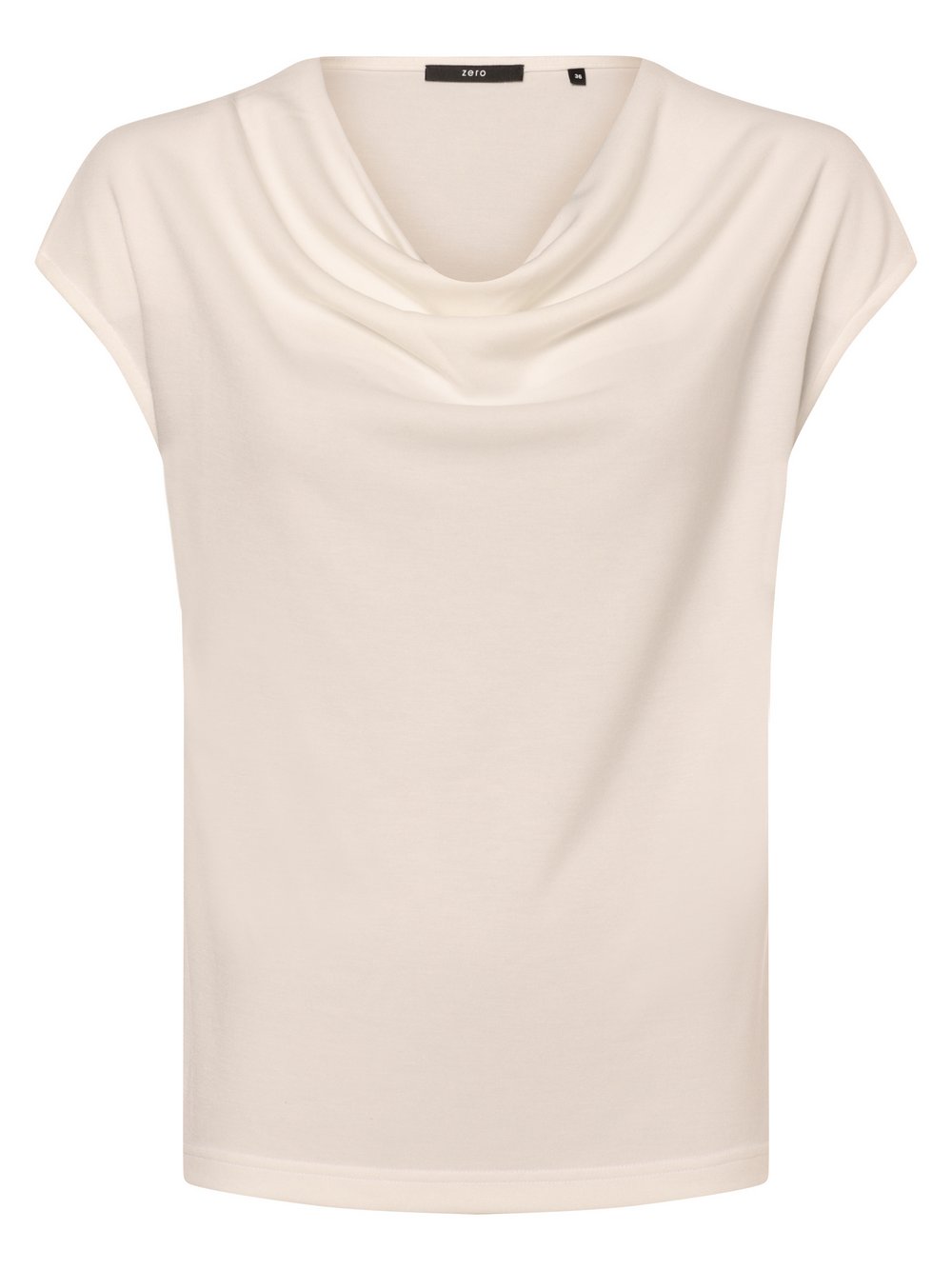 zero Koszulka damska Kobiety biały jednolity, 40