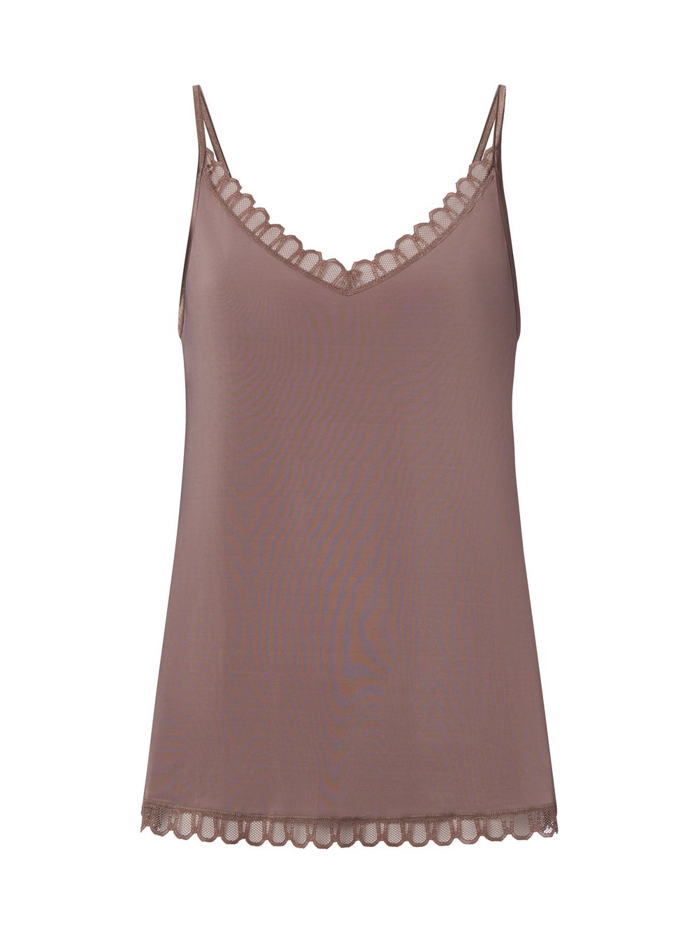 Mey Kamizelka damska Kobiety wiskoza brązowy jednolity, L