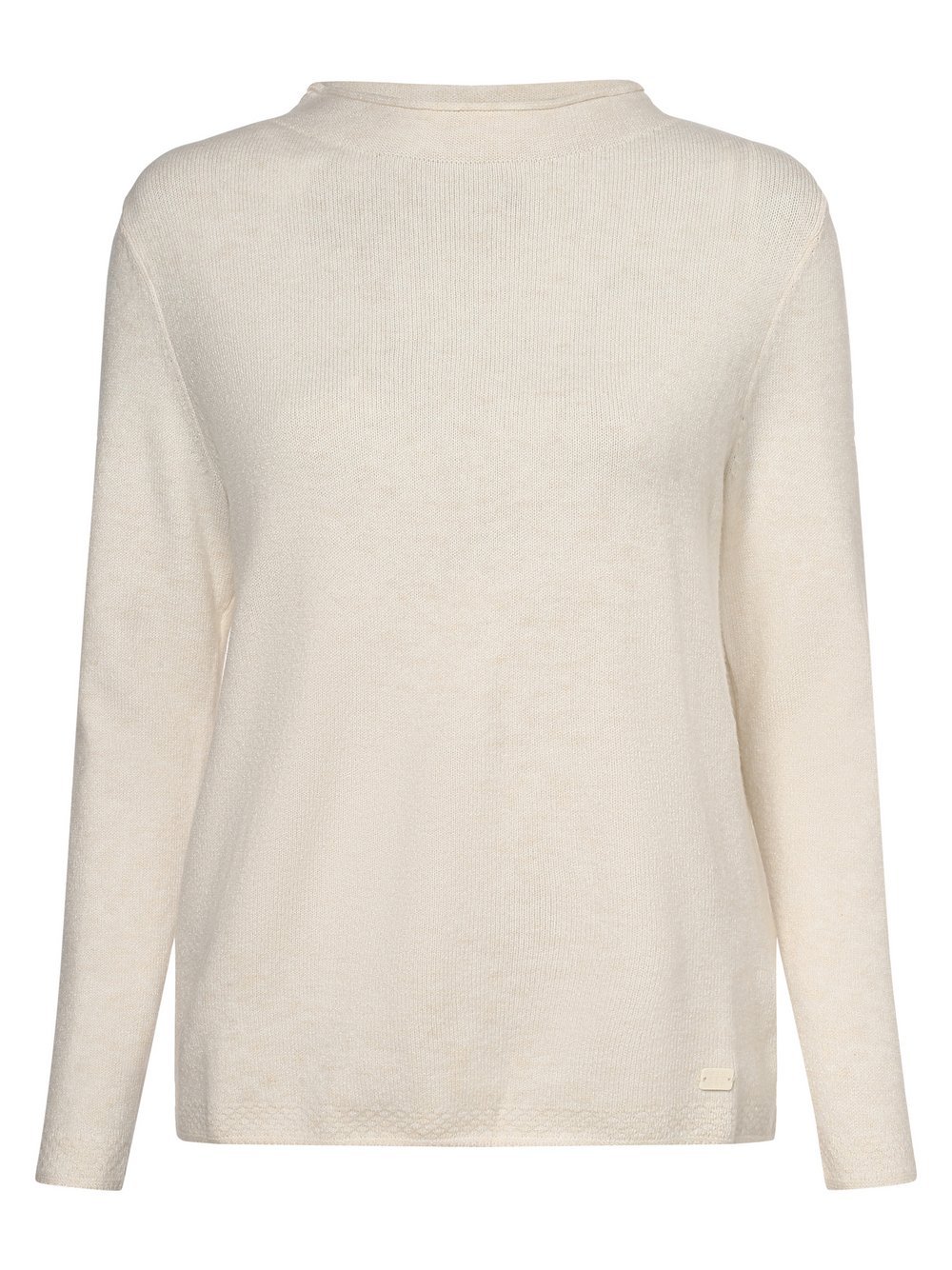 Street One Sweter damski Kobiety beżowy jednolity, 40