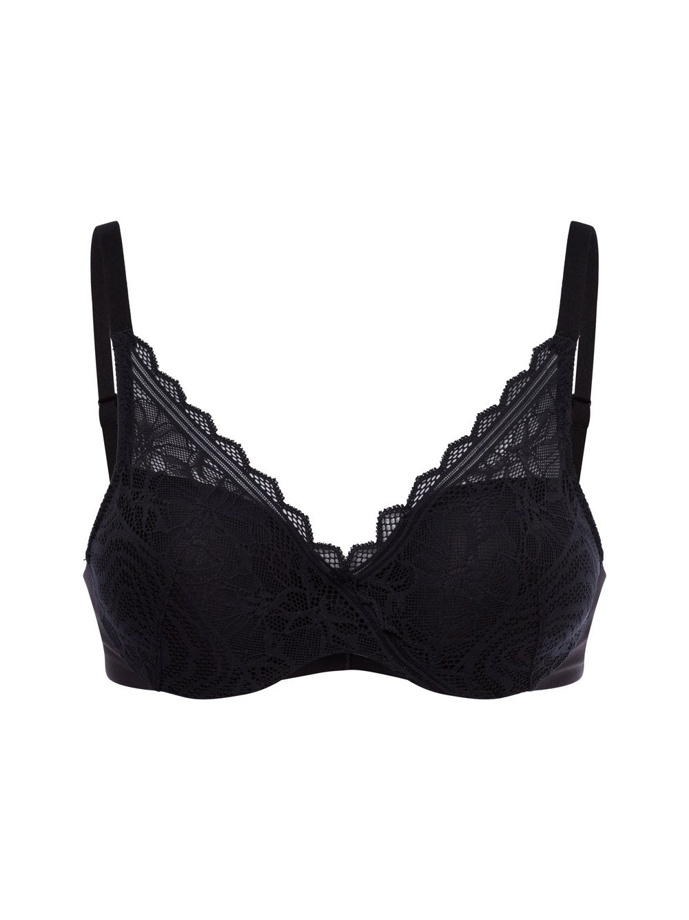 Chantelle Biustonosz damski Kobiety Sztuczne włókno czarny wzorzysty, 75B