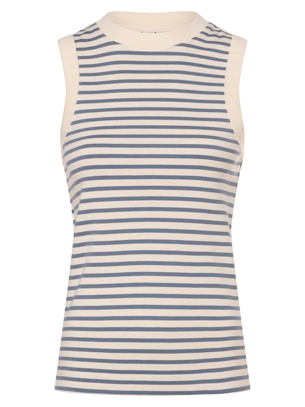 Marie Lund Top damski Kobiety Bawełna biały|niebieski w paski, XXL