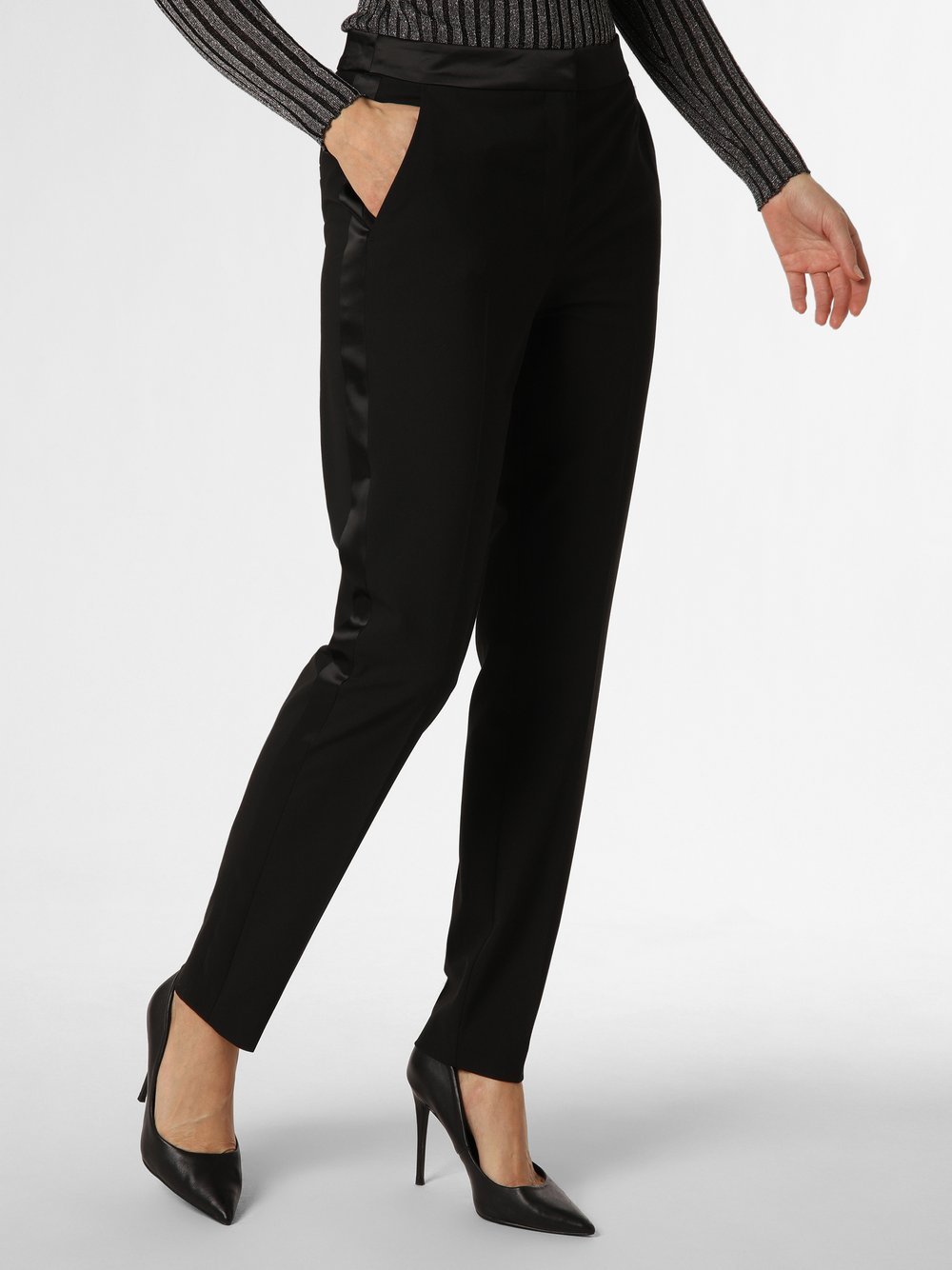 comma Spodnie Kobiety czarny jednolity, 40