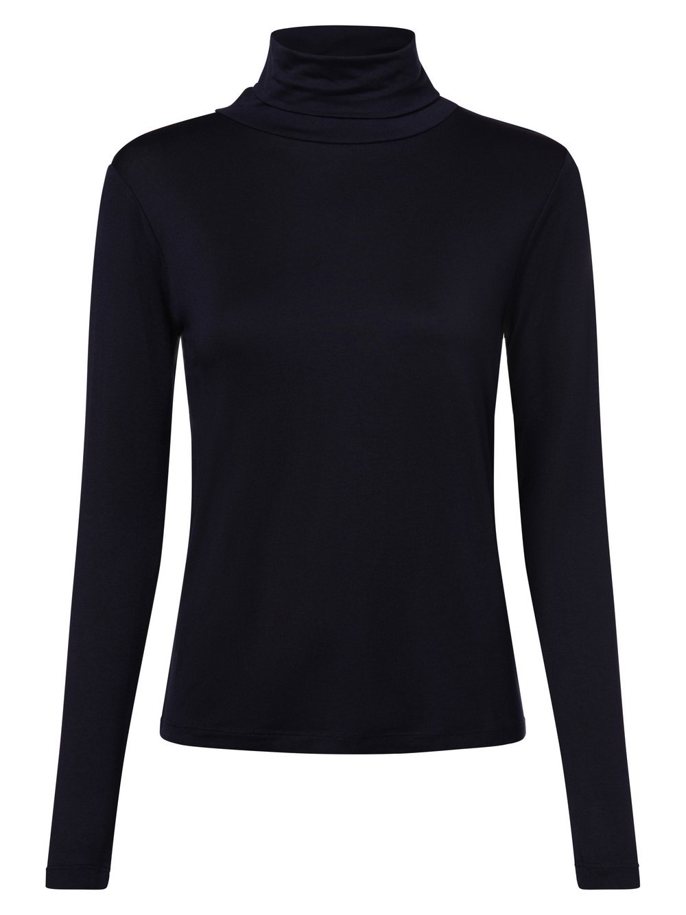 Franco Callegari Damska koszulka z długim rękawem Kobiety wiskoza niebieski jednolity, XXXL