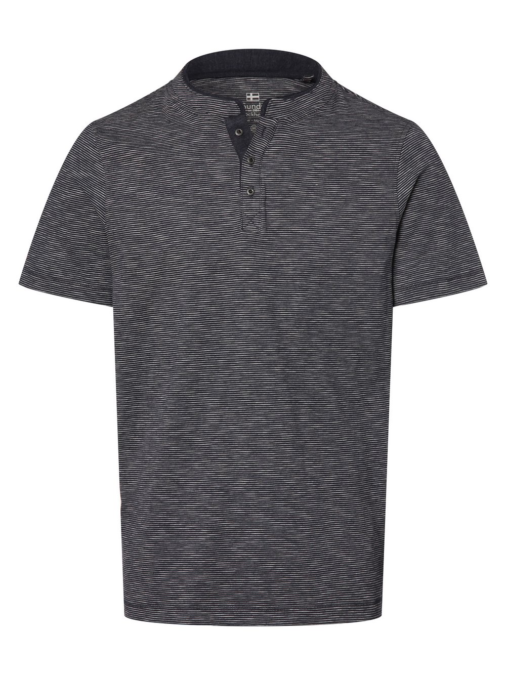 Nils Sundström Koszulka męska Mężczyźni niebieski w paski, XL