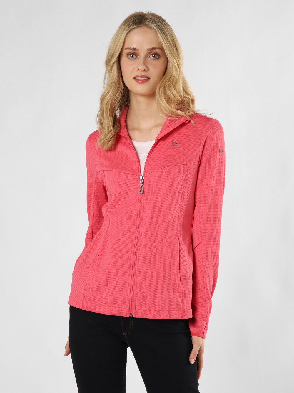 Schöffel Damska kurtka polarowa - Bleckwand L Kobiety wyrazisty róż jednolity, 44