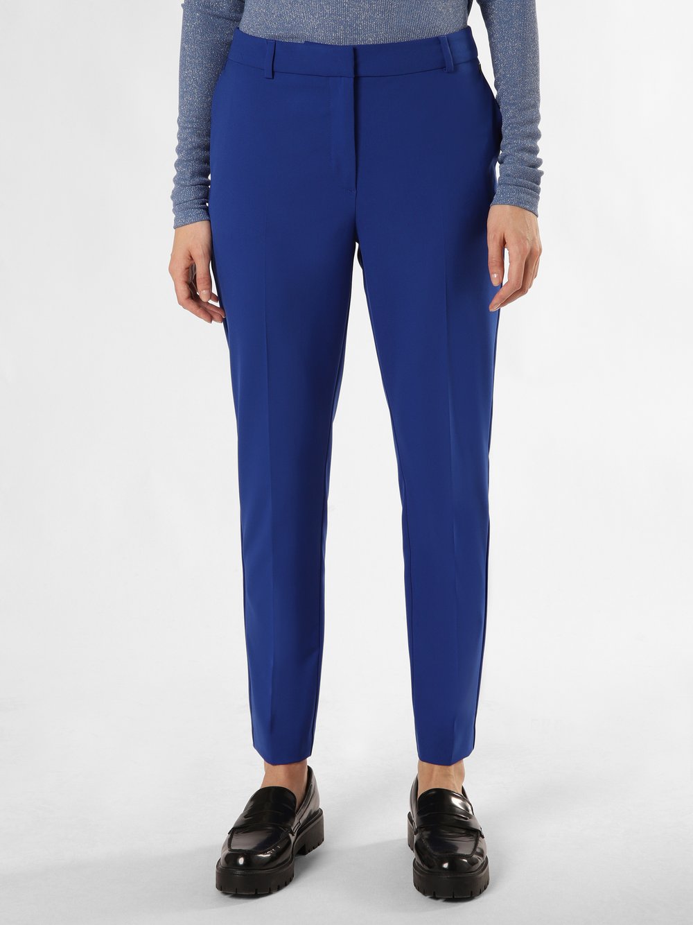 comma Spodnie Kobiety niebieski jednolity, 46