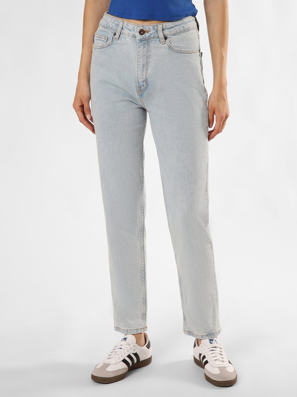 HUGO BLUE Dżinsy - Noe Kobiety Bawełna niebieski jednolity, 26-32