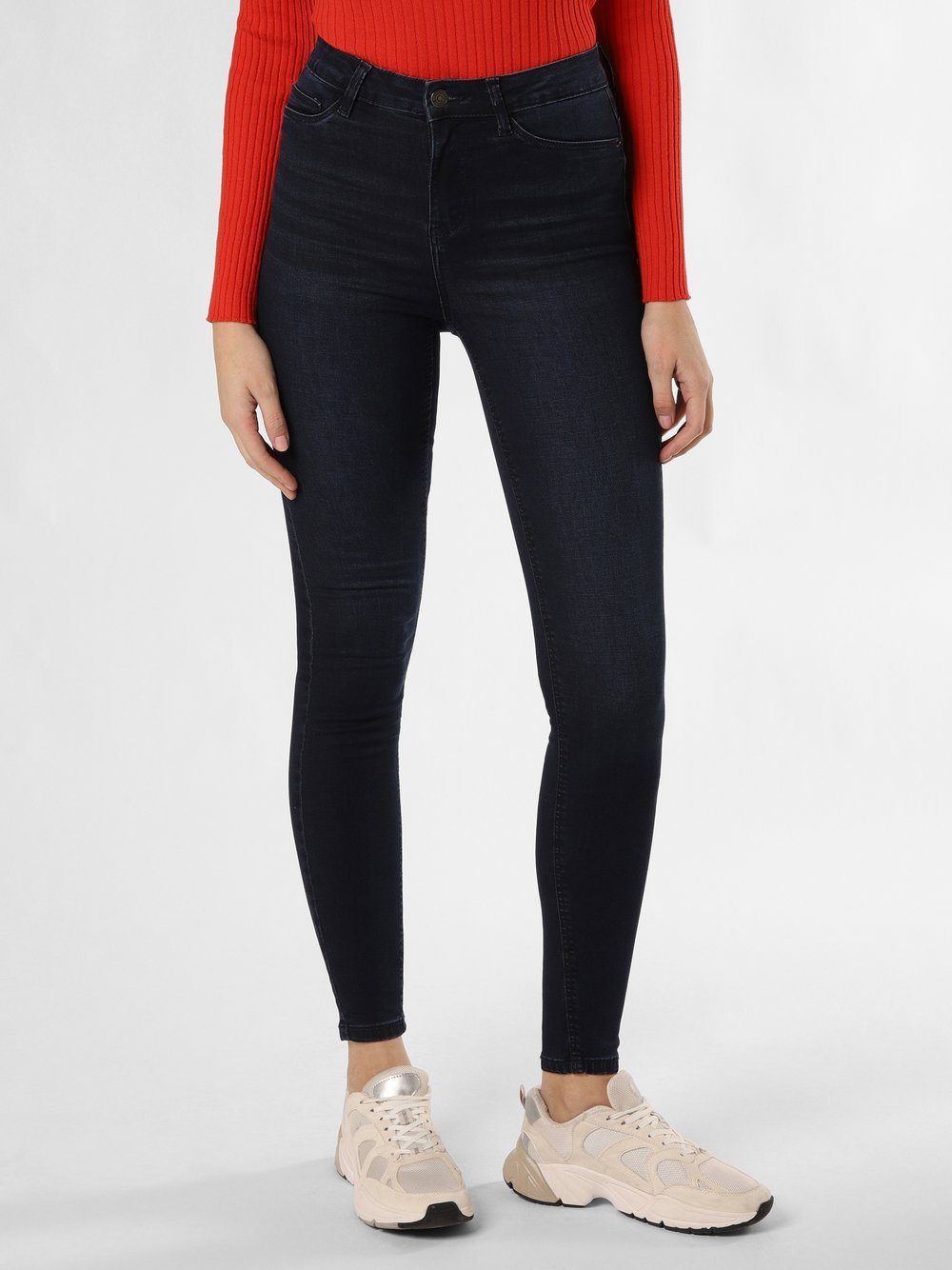 Noisy May Dżinsy - NMCallie Kobiety Bawełna niebieski jednolity, 28-32