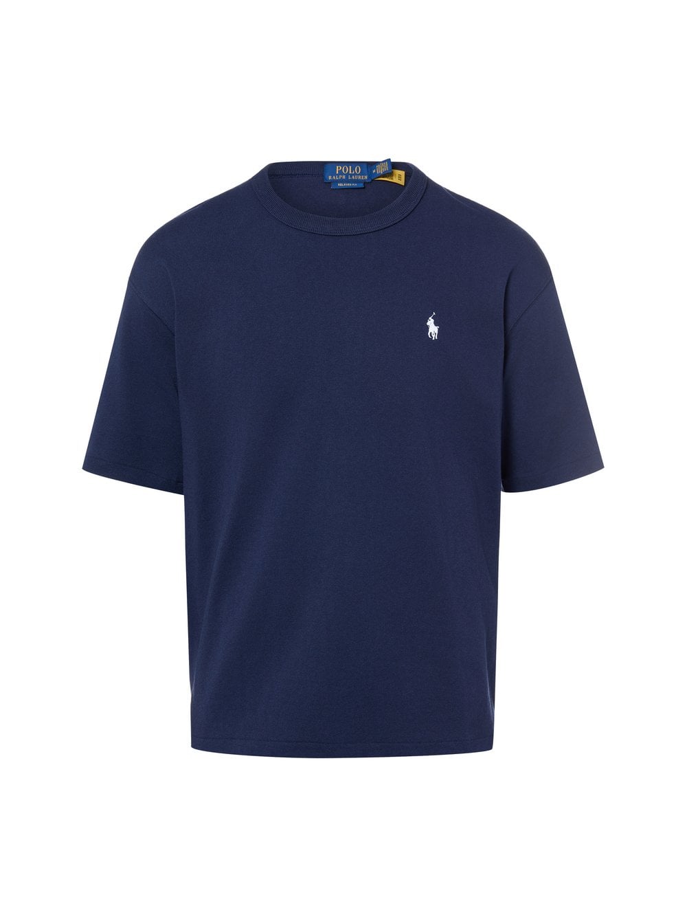 Polo Ralph Lauren T-shirt - luźny krój Mężczyźni Bawełna niebieski jednolity, XXL