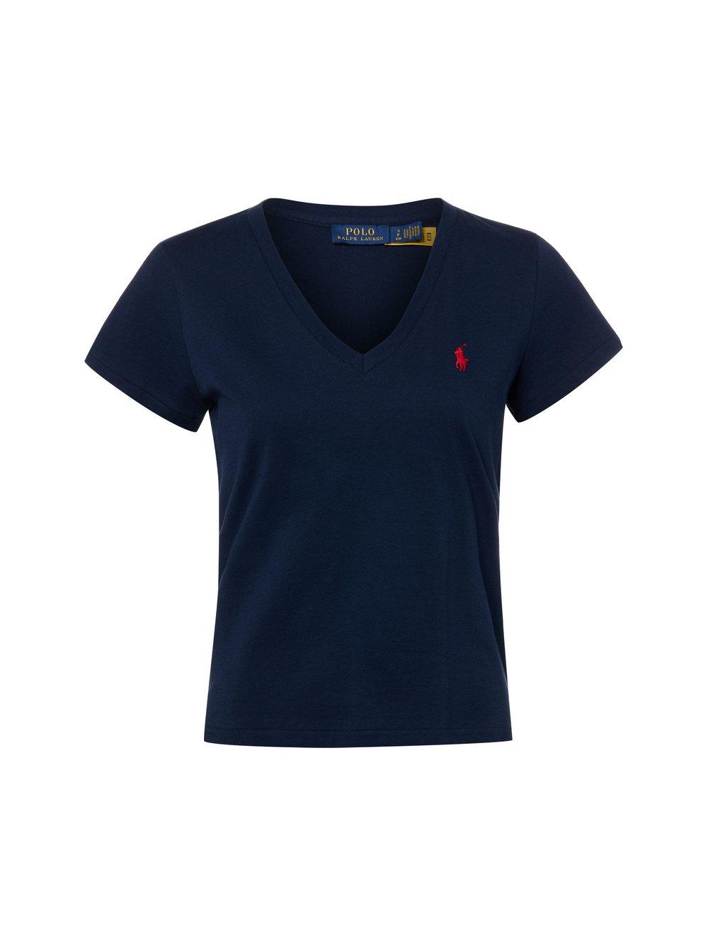 Polo Ralph Lauren Koszulka damska Kobiety Bawełna niebieski jednolity, S