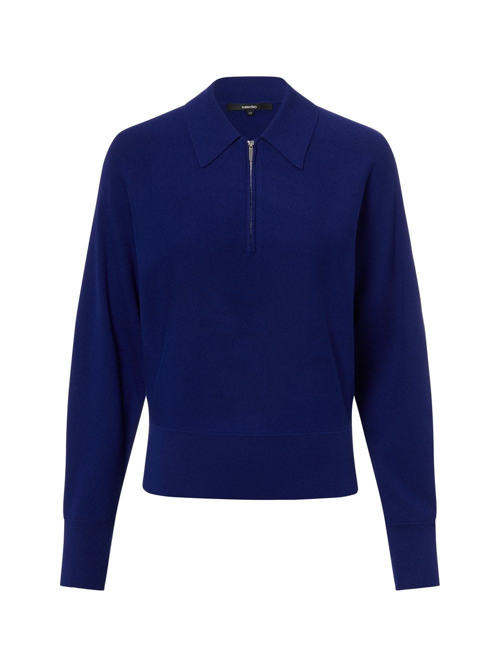 Someday Damski sweter z dzianiny - Tineki Kobiety Sztuczne włókno niebieski jednolity, 36