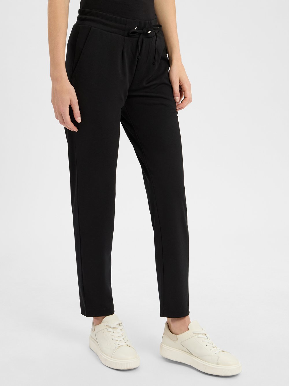 Marie Lund Damskie spodnie dresowe Kobiety czarny jednolity, L