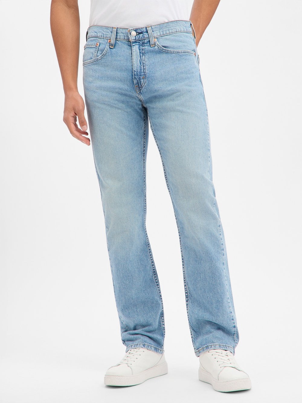 Levi's Dżinsy - 505™ Regular Straight Mężczyźni Bawełna niebieski jednolity, 32-34