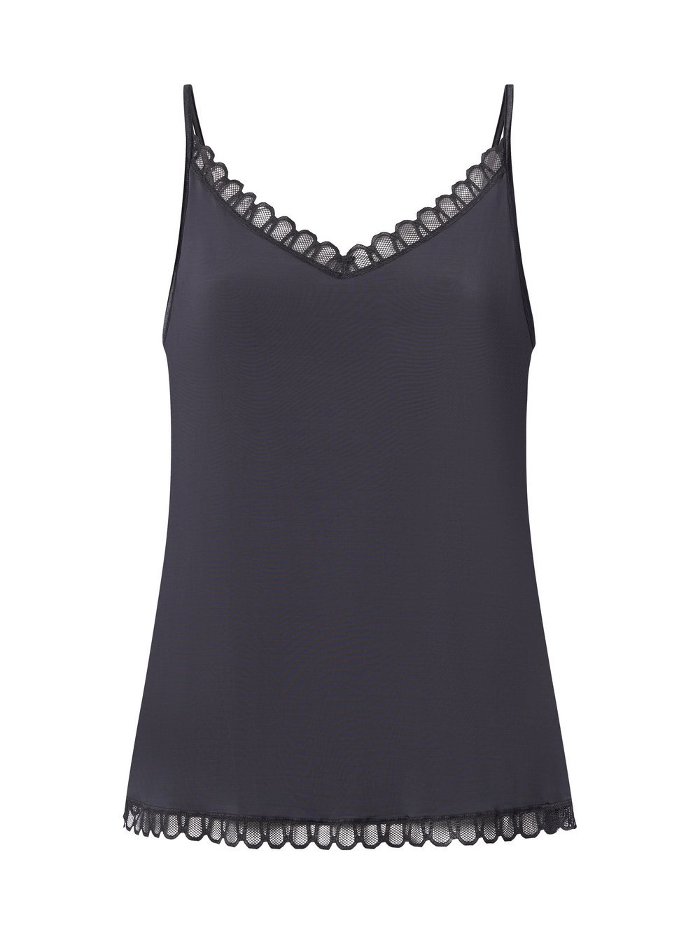 Mey Kamizelka damska Kobiety wiskoza szary jednolity, M