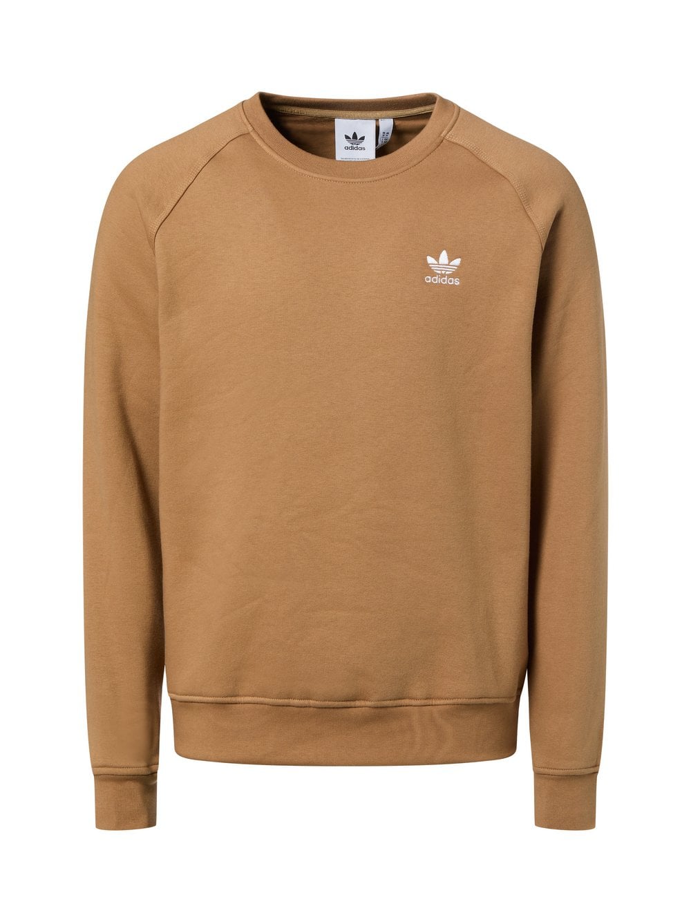 adidas Originals Bluza męska Mężczyźni brązowy jednolity, XXL