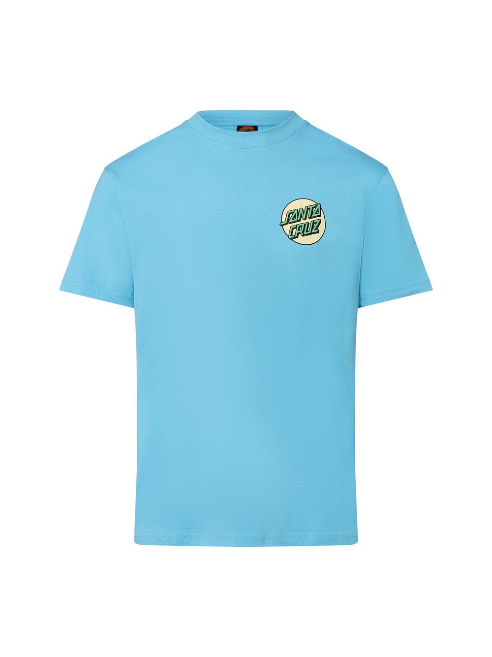 Santa Cruz Koszulka męska - Screaming Rose Flash Mężczyźni Bawełna niebieski nadruk, L