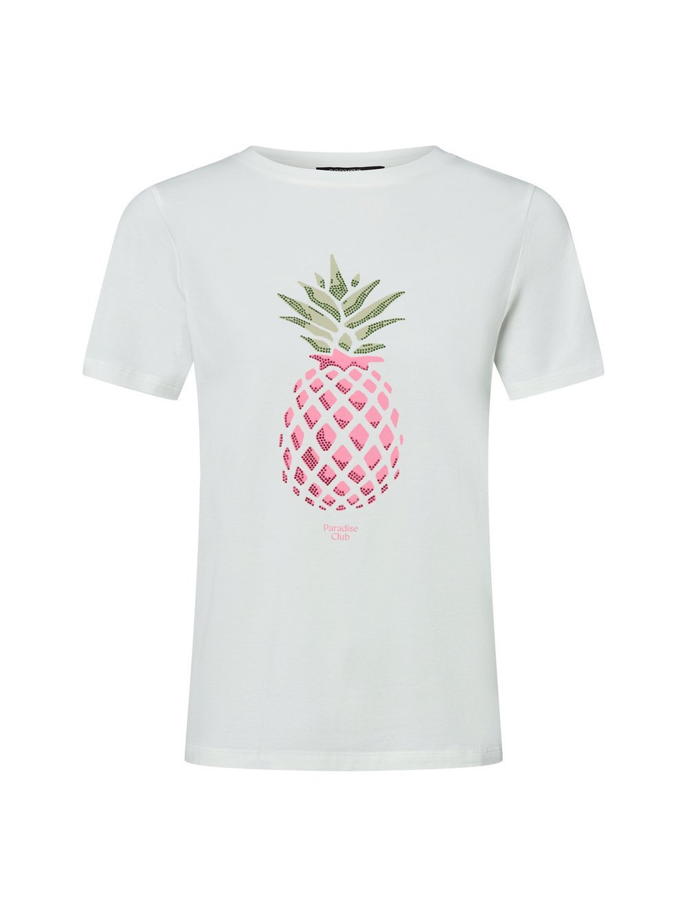 comma Koszulka damska Kobiety Bawełna biały nadruk, 34