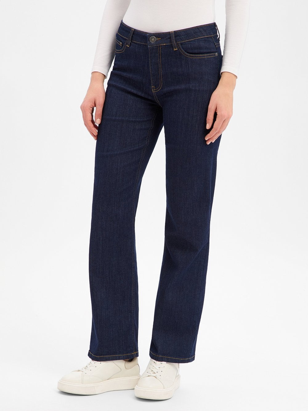 More & More Dżinsy Kobiety Jeansy niebieski jednolity, 44