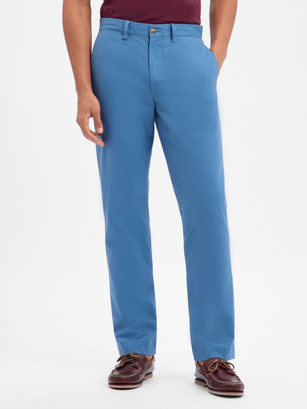 Polo Ralph Lauren Spodnie - Bedford Mężczyźni Bawełna niebieski jednolity, 30-32