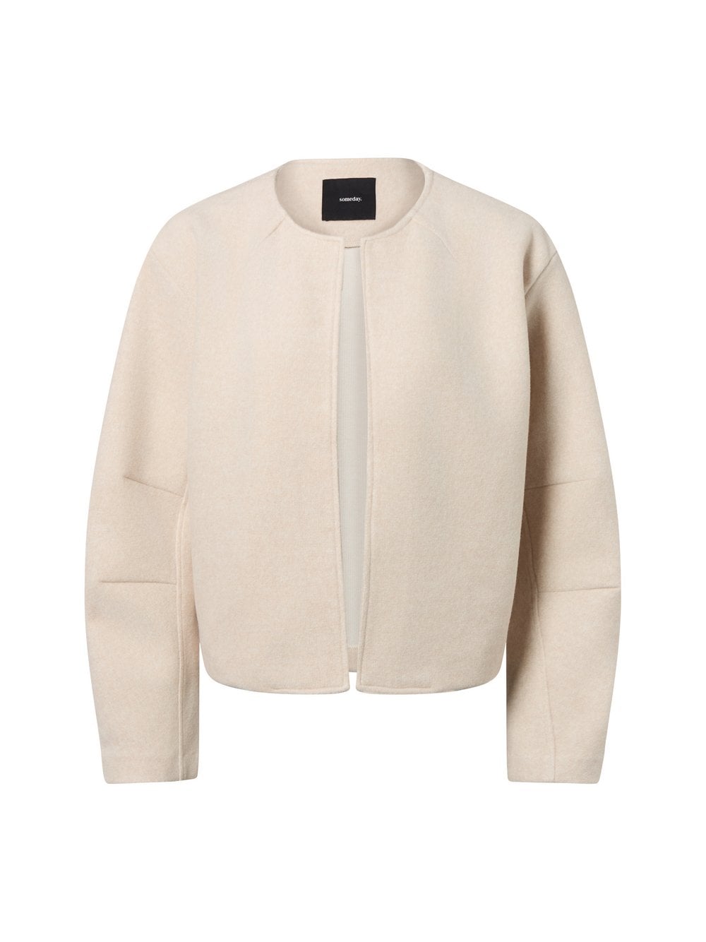 Someday Damska kurtka polarowa - Ubea Kobiety Sztuczne włókno beżowy marmurkowy, 40