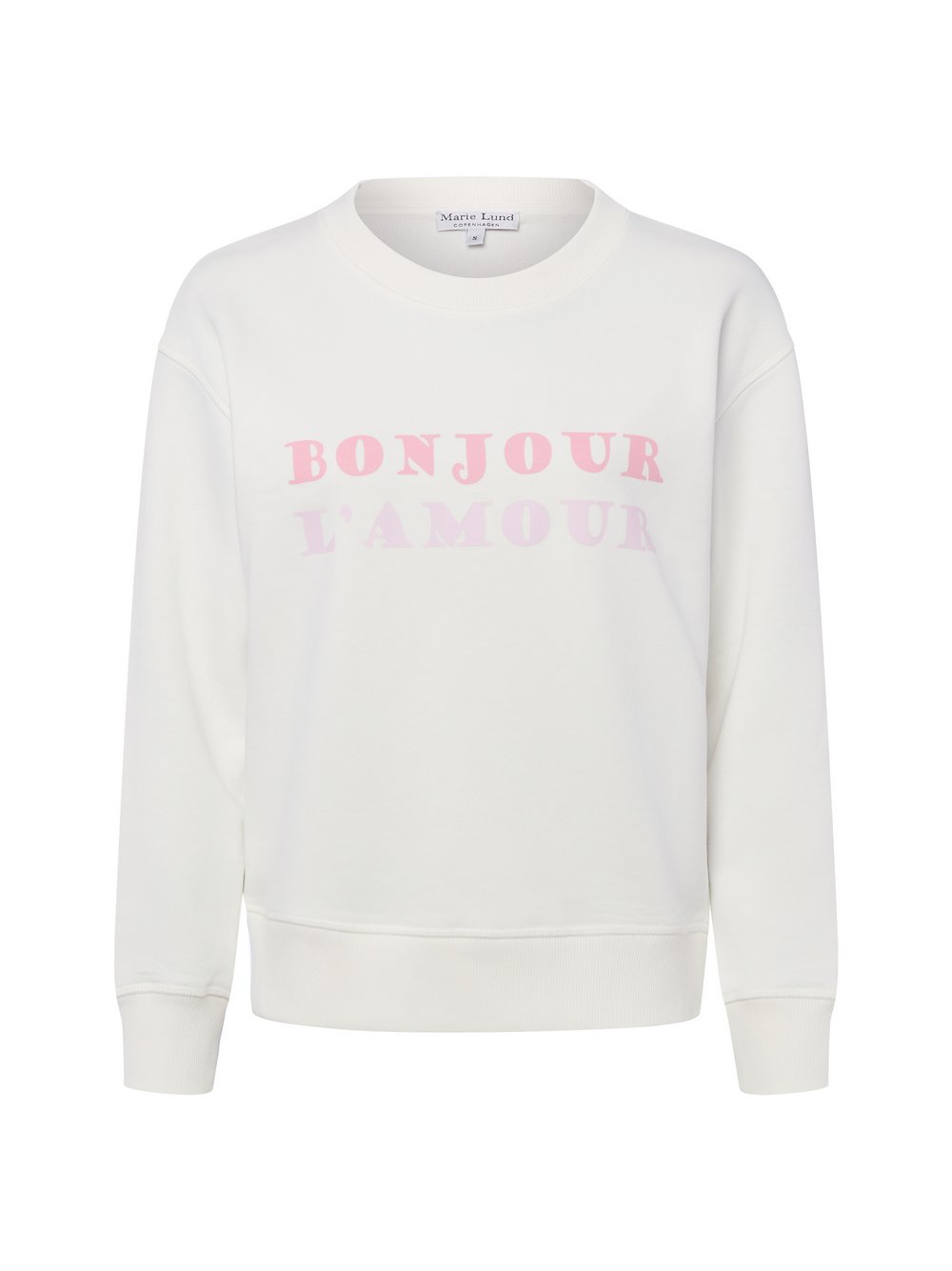 Marie Lund Bluza damska Kobiety biały nadruk, XS