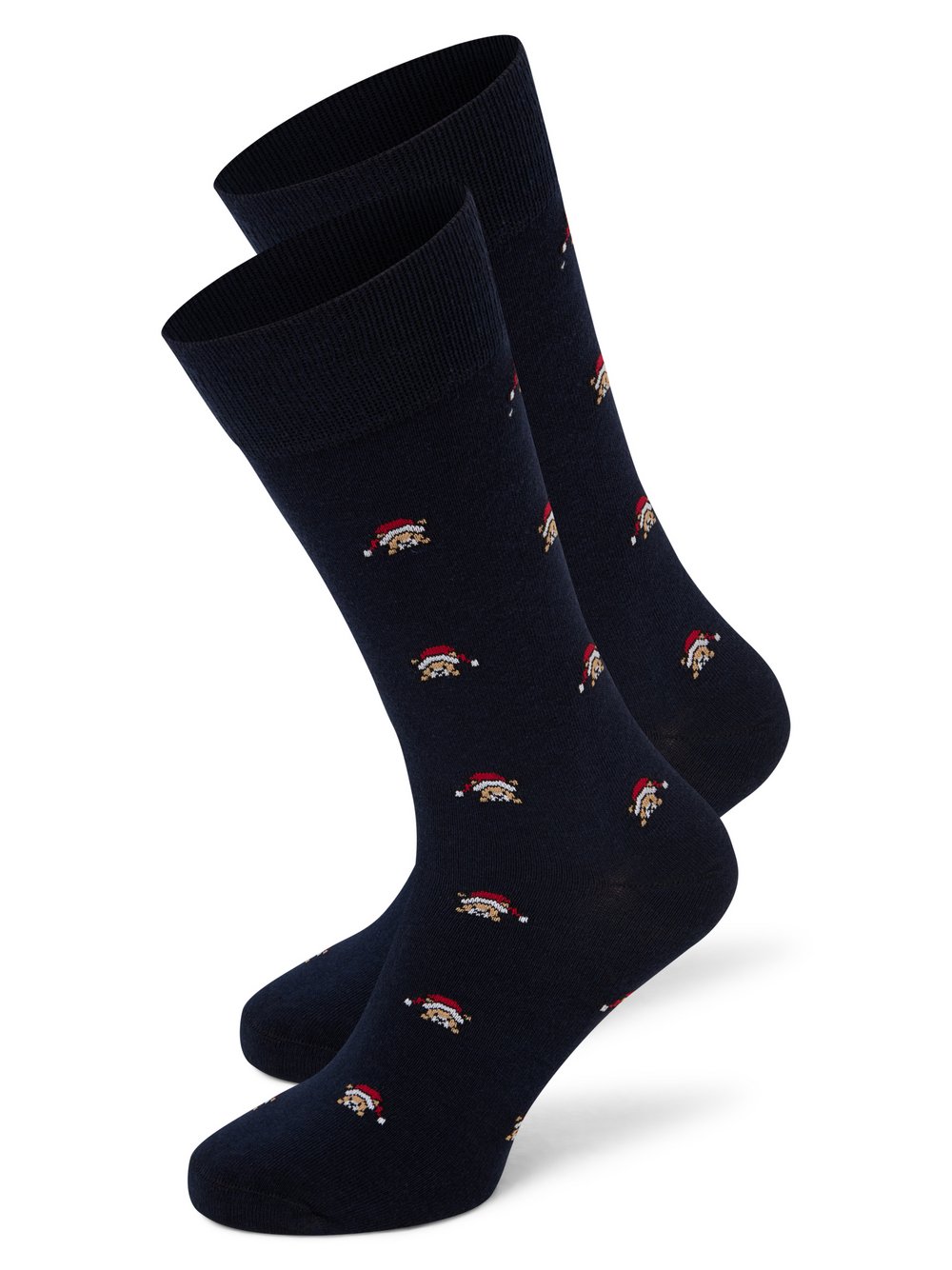 Nils Sundström Skarpety w 2-paku Mężczyźni niebieski wzorzysty, 39-42