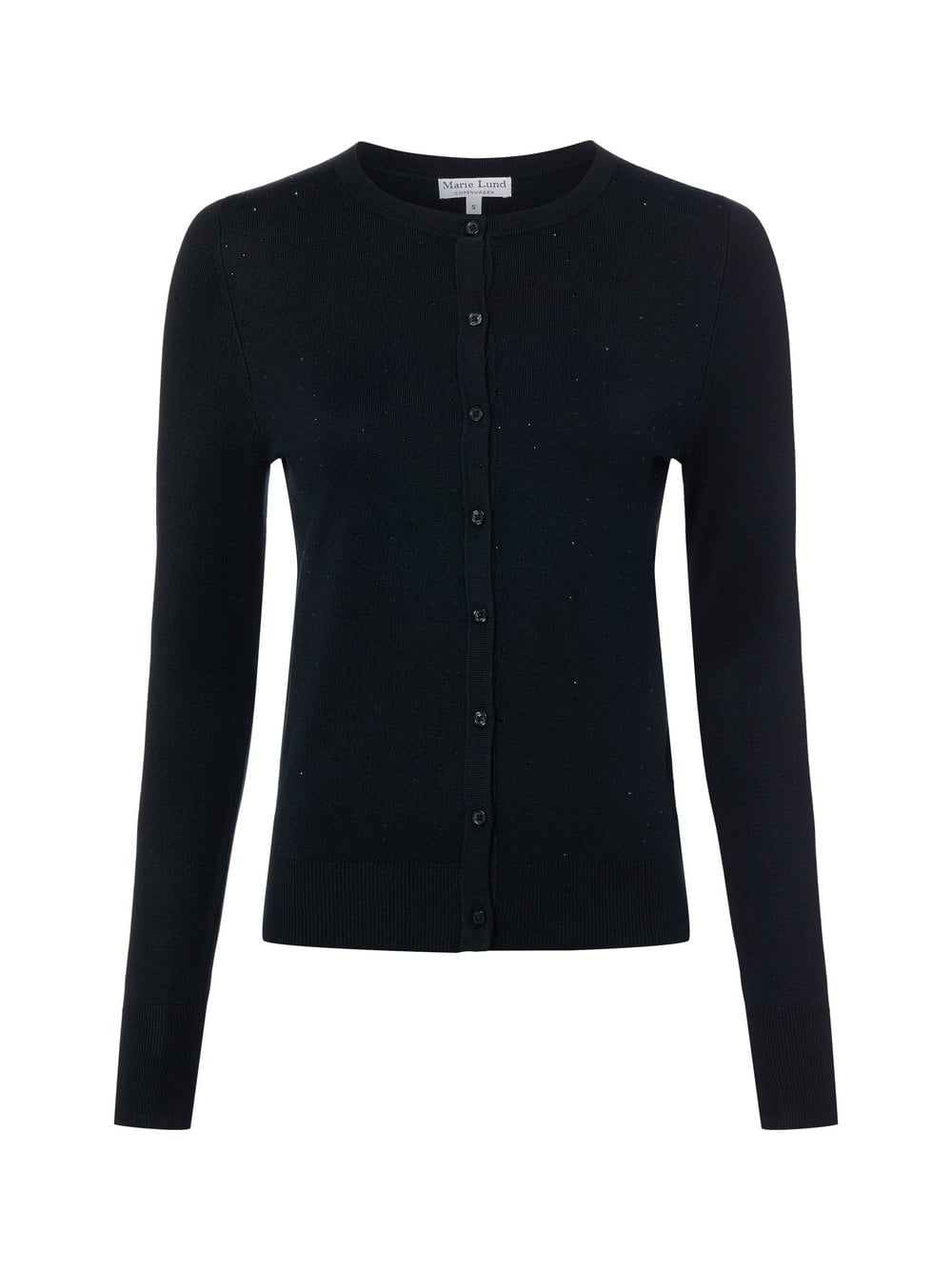 Marie Lund Kardigan damski Kobiety wiskoza czarny jednolity, XXL