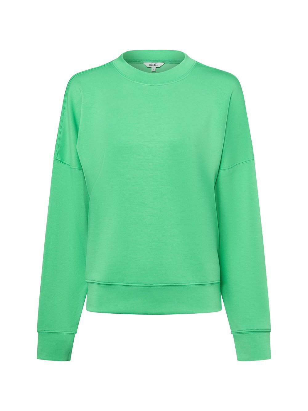 mbyM Bluza damska - Gill Kobiety Materiał dresowy zielony jednolity, L