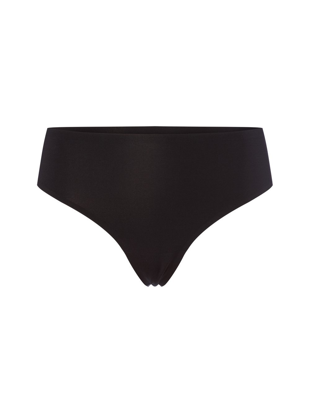 Mey Stringi z wysokim stanem Kobiety czarny jednolity, M