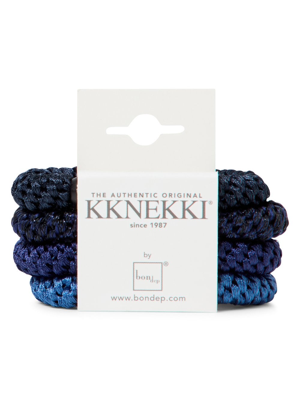 Kknekki Damska opaska do włosów w zestawie 4 sztuk Kobiety niebieski jednolity, ONE SIZE