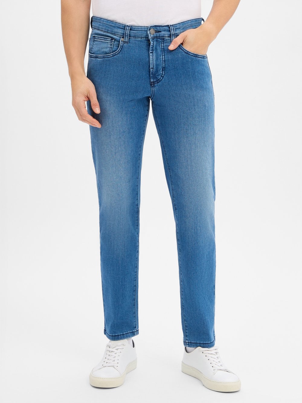 Van Graaf Dżinsy - Aiden Mężczyźni Jeansy niebieski jednolity, 34-34